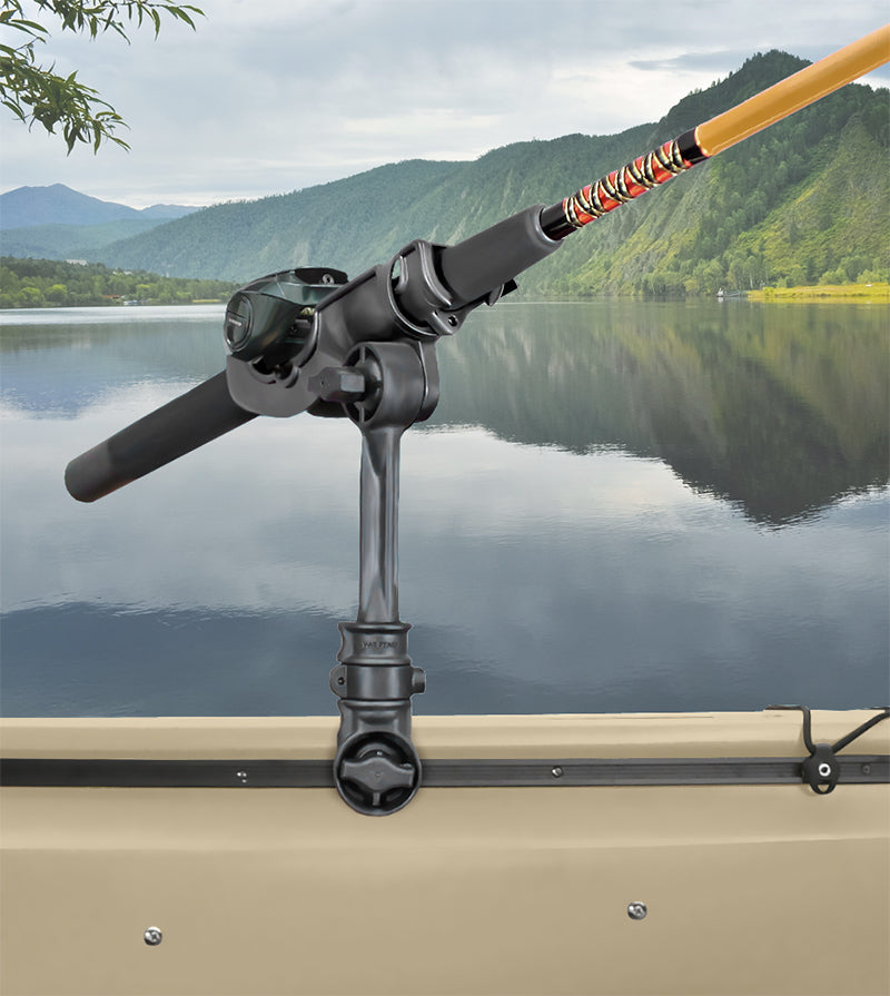 RAM Adapt-A-Post Vertical Track Base for RAM Rod / Tube holders