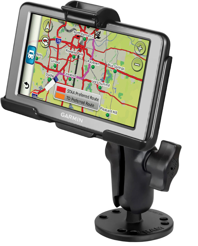 RAM Mounts Flat Surface Drill Down Mount for Garmin dezl - Thumbnail 3