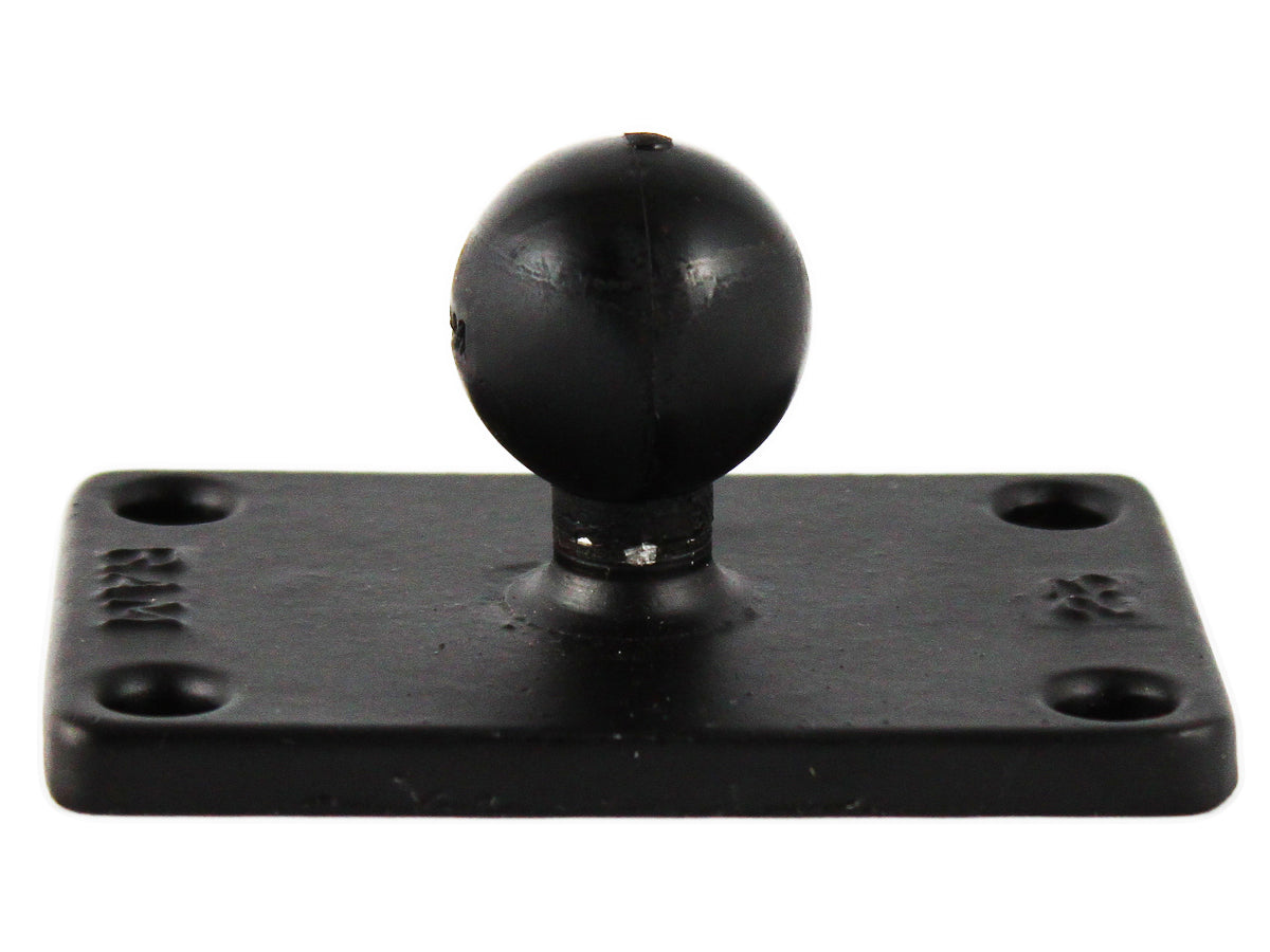 RAM 2" x 3" Rectangular Aluminum Base with 1" Ball