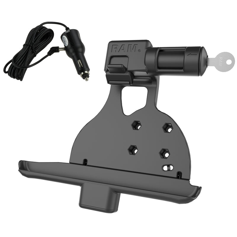 RAM Locking Powered Dock/Holder for Samsung Galaxy Tab Active 2 & Tab Active 8.0