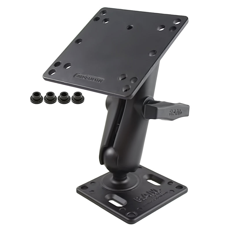 RAM® Double Ball Mount with Dual VESA Plates 75x75mm & 100x100mm