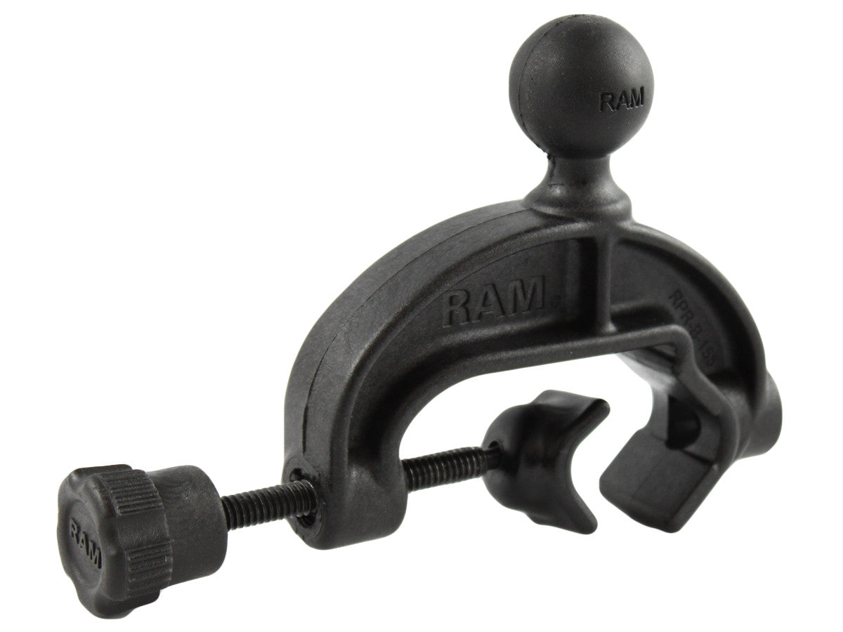 RAM Composite Yoke Clamp Ball Base with B Size 1" Ball | RAP-B-121BU