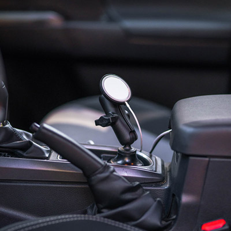 RAM Mounts Stubby Vehicle Cup Holder Ball Mount - Thumbnail 5