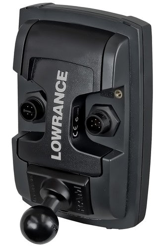 RAM Quick Release Adapter with B Size 1" Ball for Lowrance Elite-4, Mark-4 & Hook-4 | RAM-B-202U-LO11