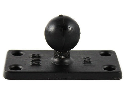 RAM 3" x 1.5" Rectangular Aluminum Base with 1" Ball
