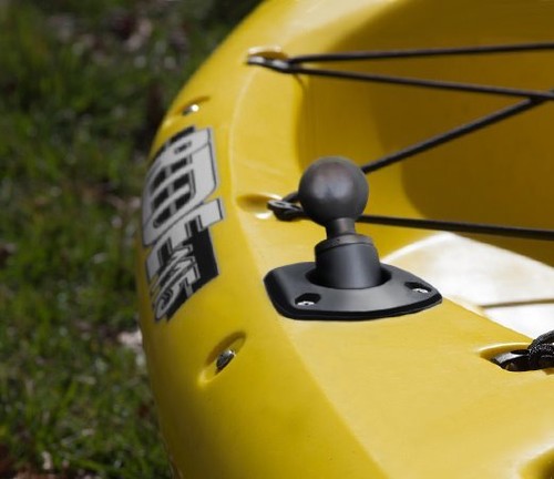 RAM Flush Rod Wedge Adapter with 1.5" Ball for Flush Mounts