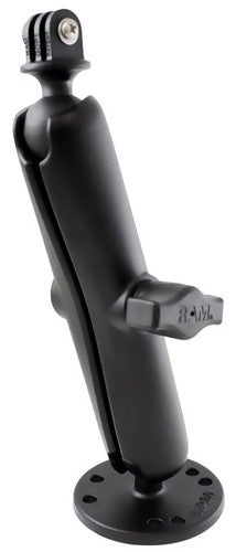 RAM Drill Down Long Mount with Adapter for GoPro and other Action Cams