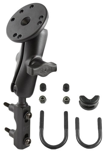 RAM Motorcycle Brake / Clutch Mount with Round AMPS Base