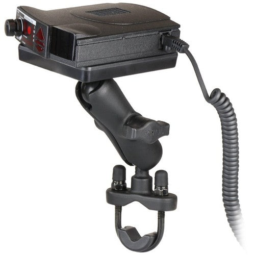 RAM Handlebar U-Bolt Radar Detector Mount with Magnetic Power Plate