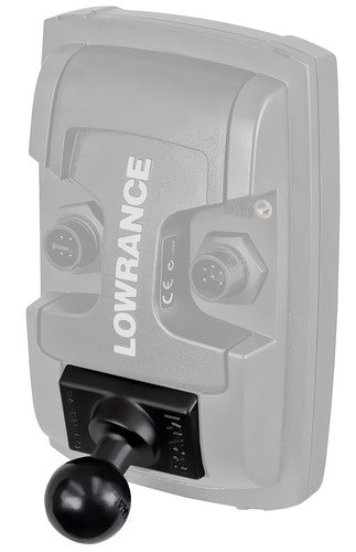 RAM Quick Release Adapter with B Size 1" Ball for Lowrance Elite-4, Mark-4 & Hook-4 | RAM-B-202U-LO11