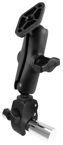 RAM Tough-Claw Small Clamp Composite Mount with Diamond Base Adapter