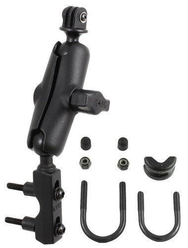 RAM Motorcycle Clutch / Brake Mount with Adapter for GoPro and Other Action Cams