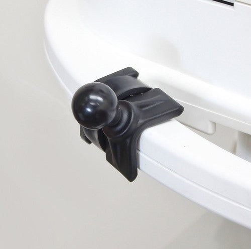RAM Strap Hose Clamp Base with 1" Ball
