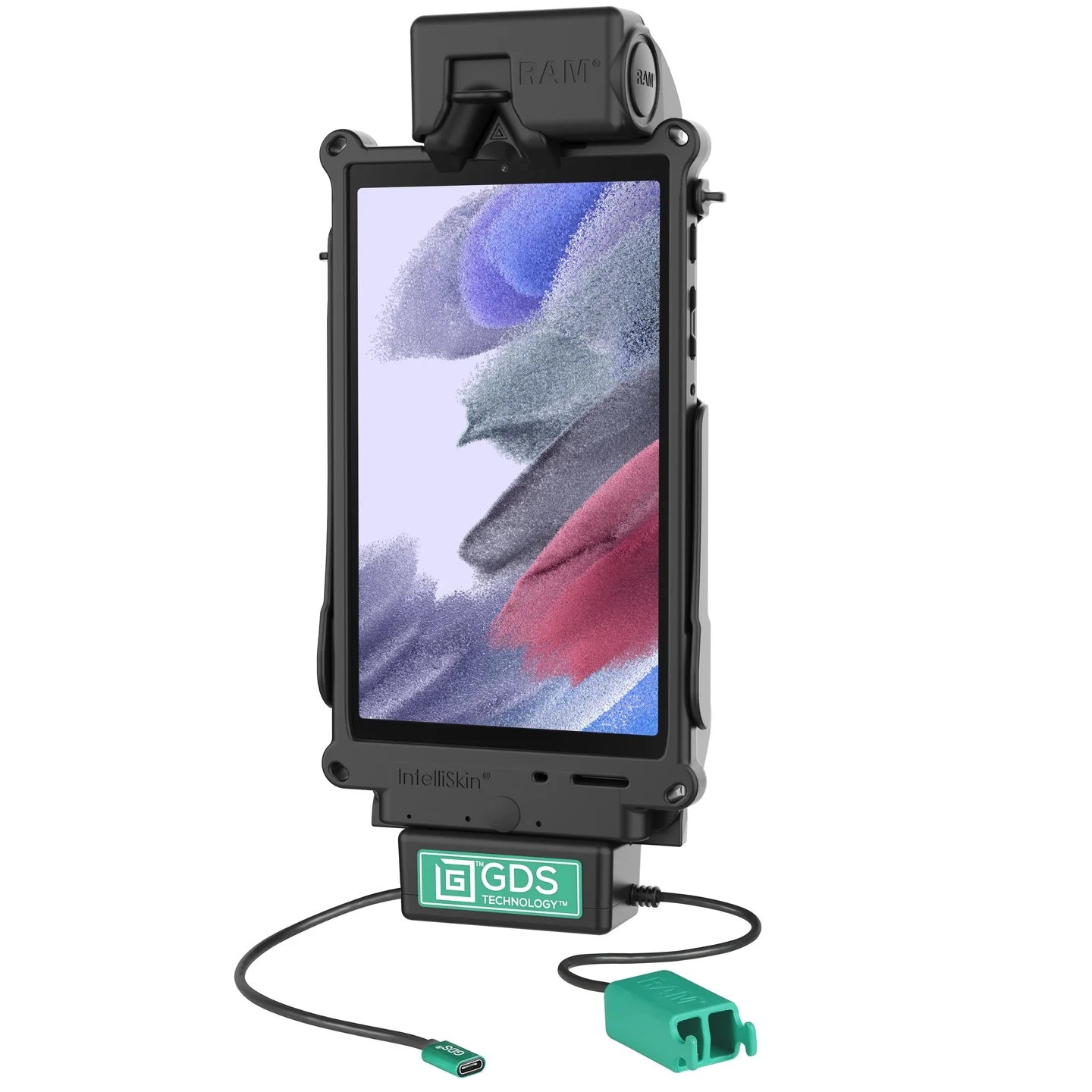RAM GDS Tough-Dock + Dual USB-A for Samsung Tab A9 & A7 Lite - Thumbnail 5