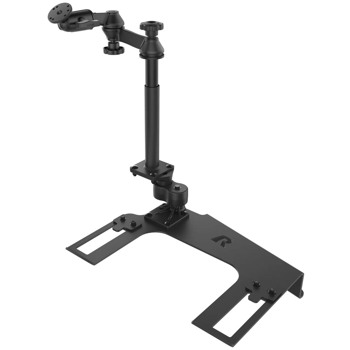 No-Drill Vehicle Mount Base with Dual Swing Arm for Chevrolet Colorado & GMC Canyon | RAM-VB-193-SW2