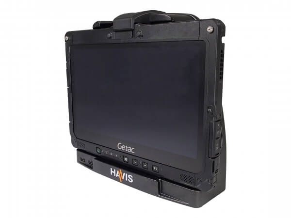 Havis Docking Station For Getac K120 Tablet with Triple Pass-Thru Antenna Connections