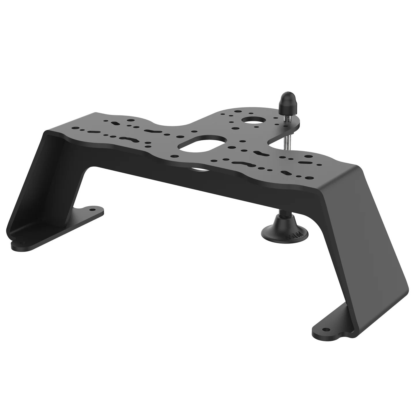 RAM Heavy Duty Fishfinder Deck Mount (RAM-FF1U) – Supports Up to 3 Fishfinders