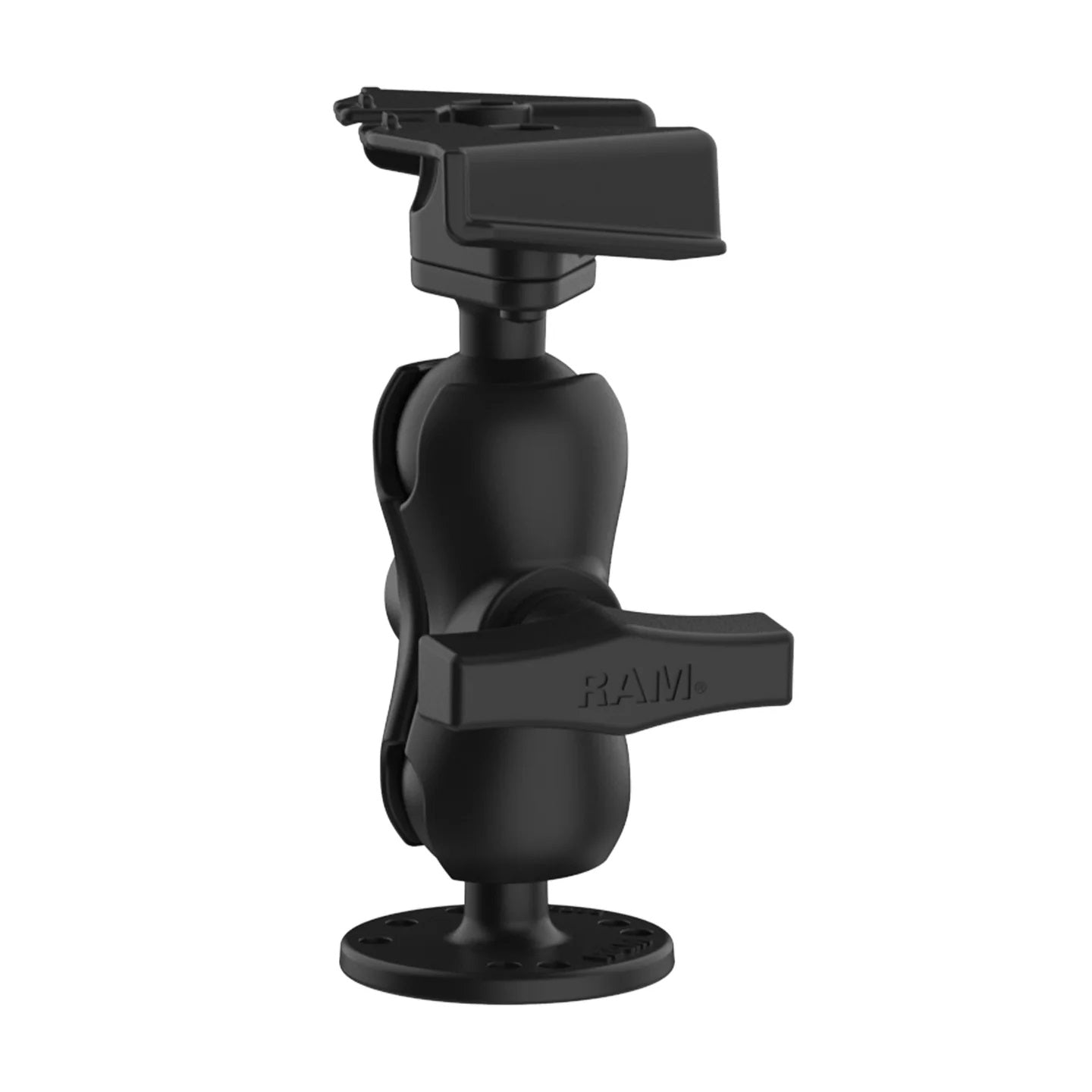 RAM® Heavy-Duty Drill-Down Short Mount for Starlink Mini with 1.5" Ball