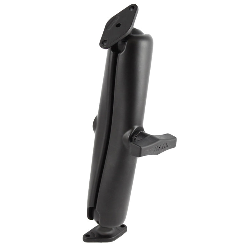 RAM Dual Diamond Base 1.5" Ball Mount with Long Arm