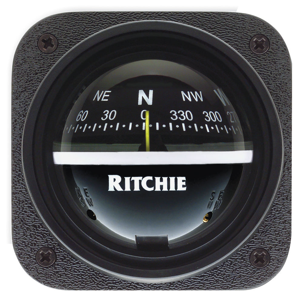 Ritchie Explorer Bulkhead Mount with Black Dial