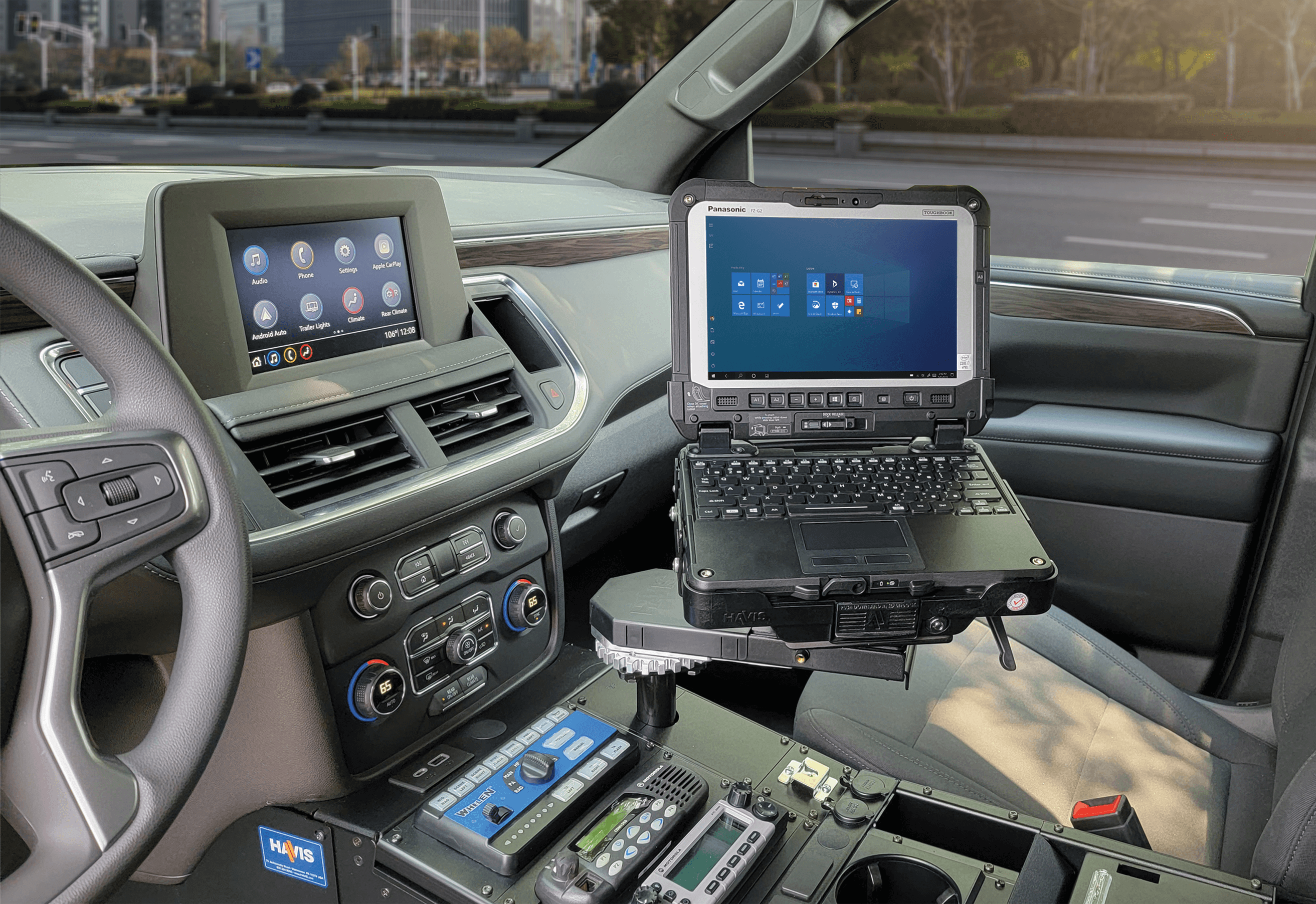Havis Docking Station For TOUGHBOOK G2 2-In-1 With Standard Port Replication & Power Supply