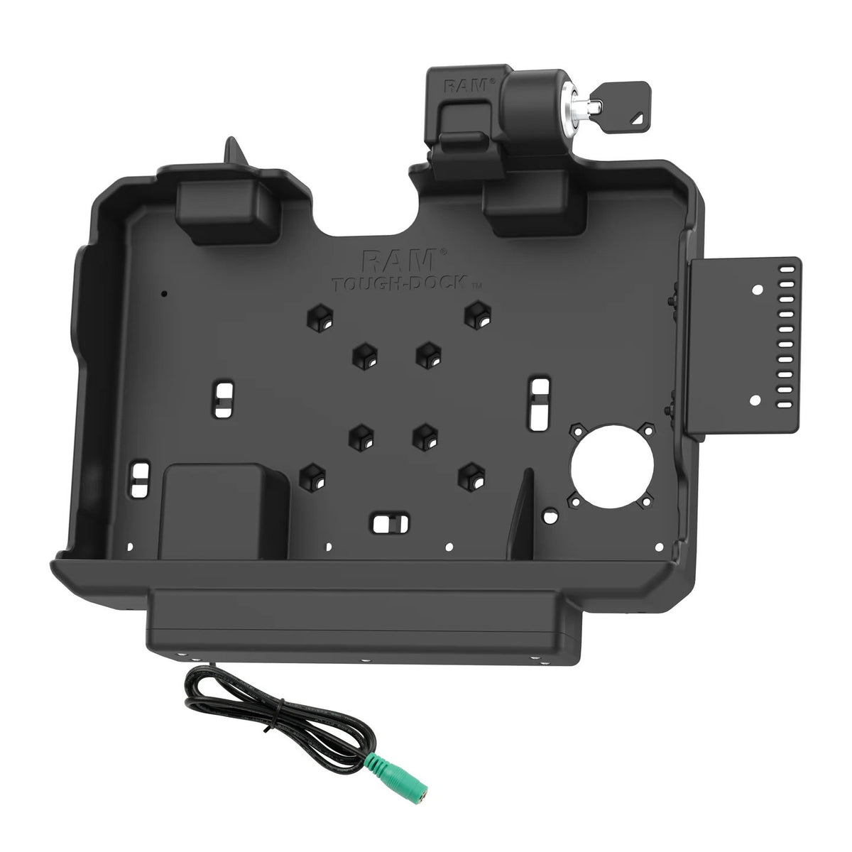 RAM Form-Fit Locking Powered Dock for Getac ZX10 – RAM-HOL-GE4PKLU