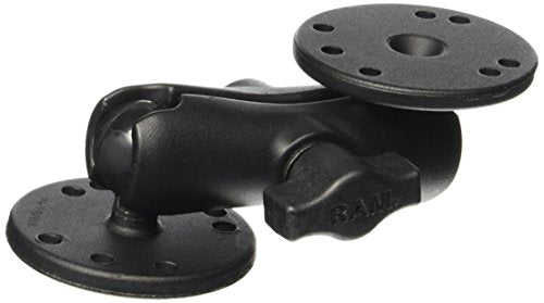 RAM® Double 1" Ball Mount with Dual 2.5" AMPS Bases & #6-32 Hardware