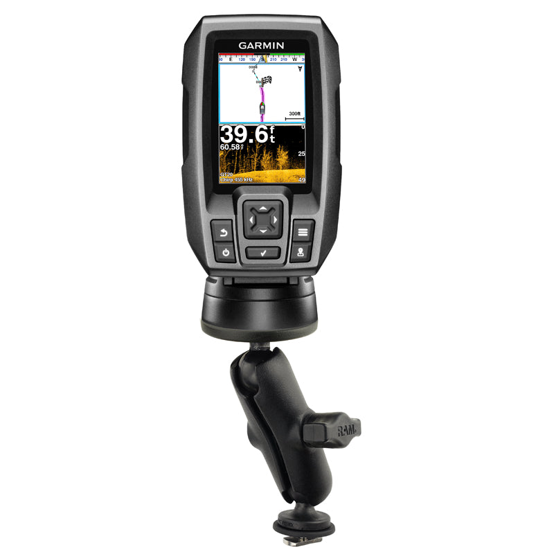 RAM® Track Ball™ Track Mount for Garmin Striker & echoMAP Fishfinders