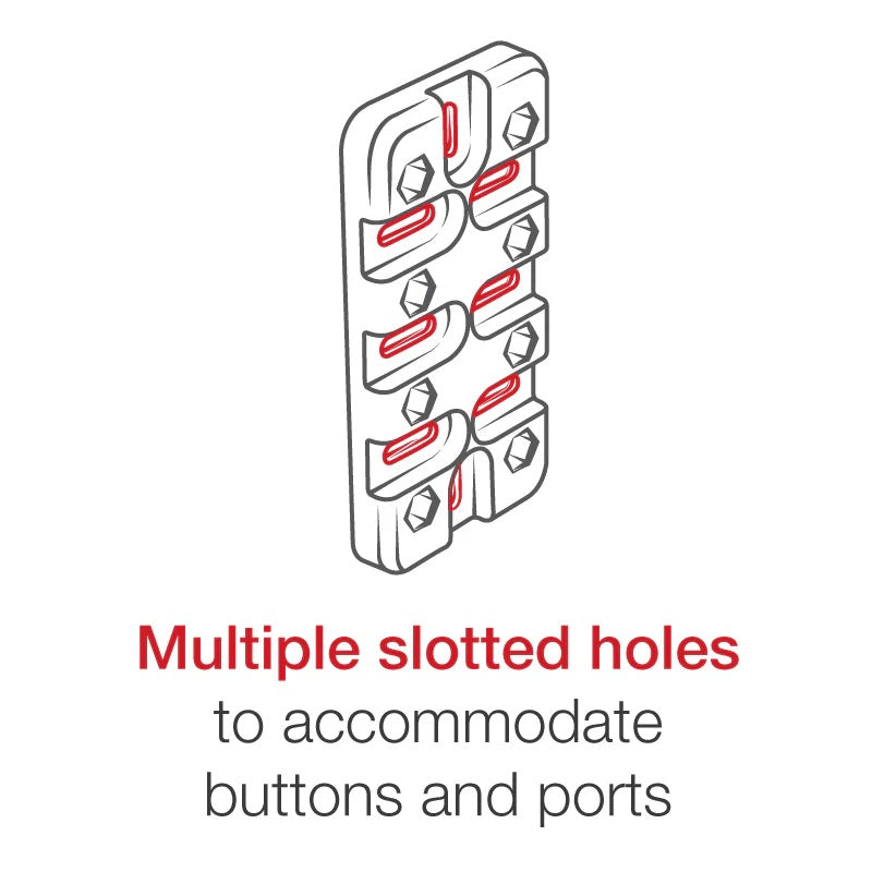 RAM Finger-Grip Universal Mount with Strap Hose Clamp Base