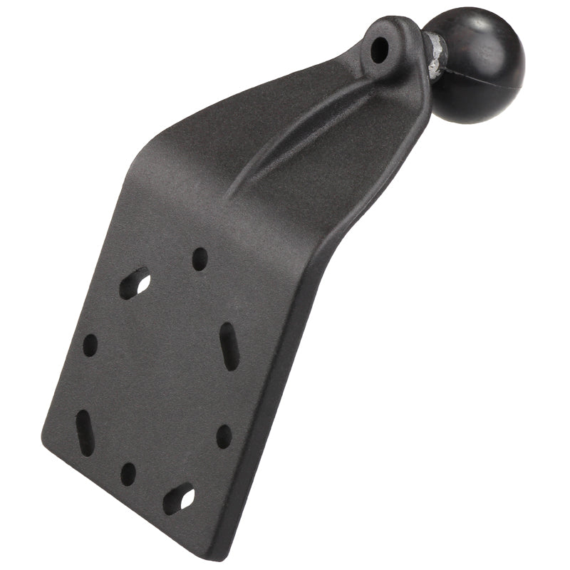 RAM Curved 45 Degree Angle Extension Base Plate with 1 Inch Ball