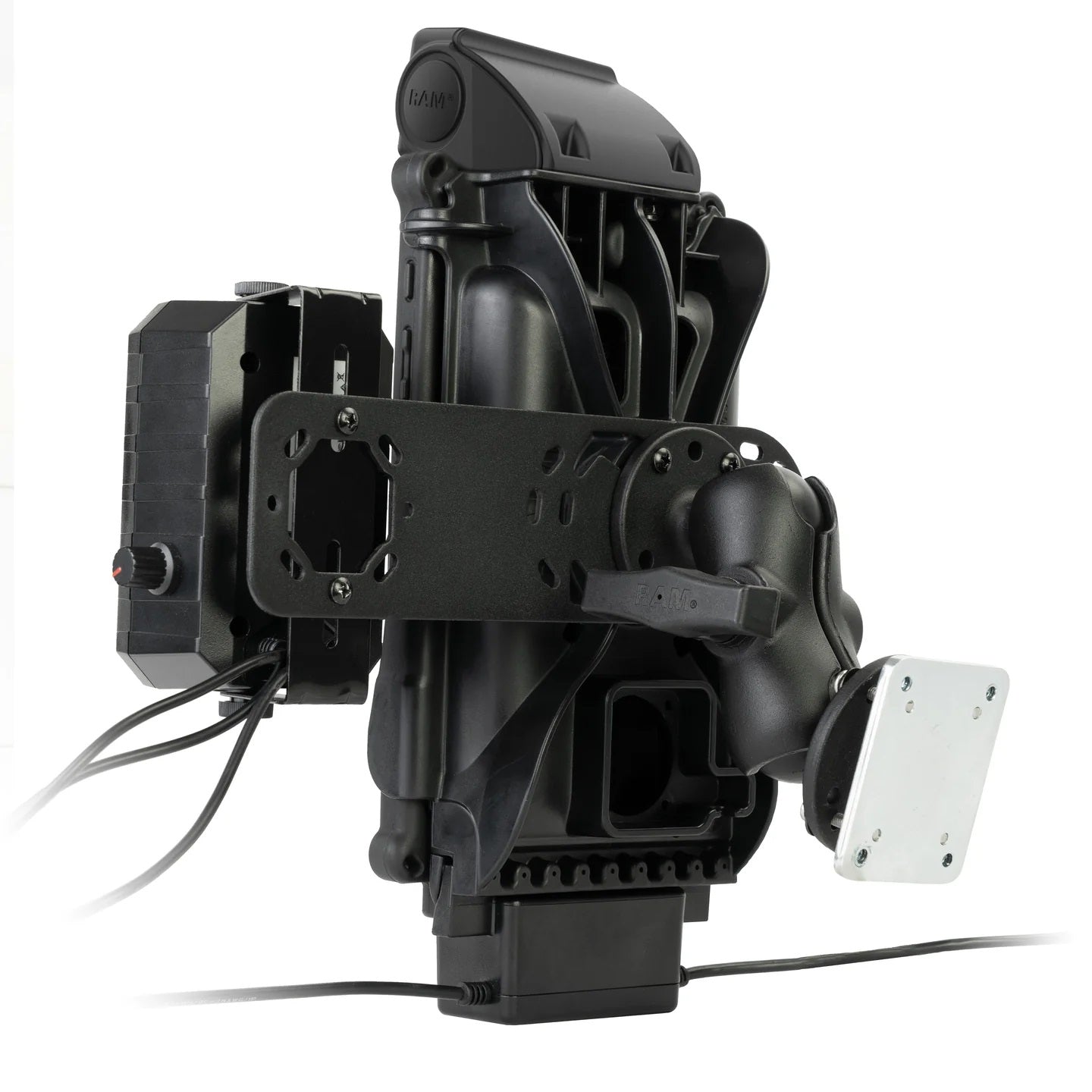 RAM GDS Tough-Dock Universal PTT Vehicle Bundle for Samsung Tab A7 Lite 8.7
