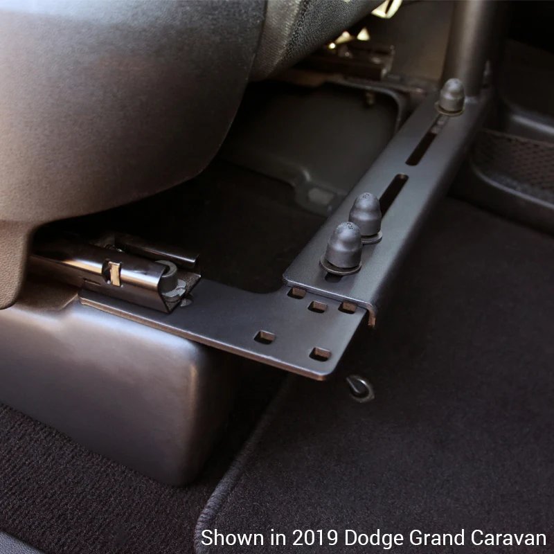 Universal No-Drill Vehicle Laptop Mount with Tough-Tray III | RAM Mounts
