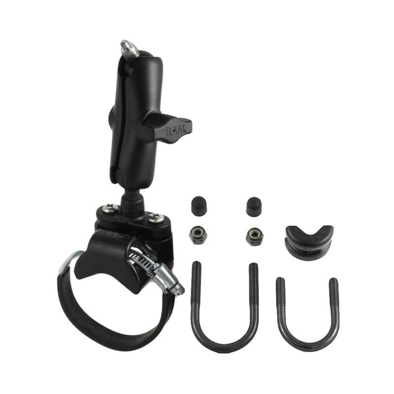 RAM® ATV & UTV Rail Mount with Double Socket Arm and 1/4"-20 Camera Stud
