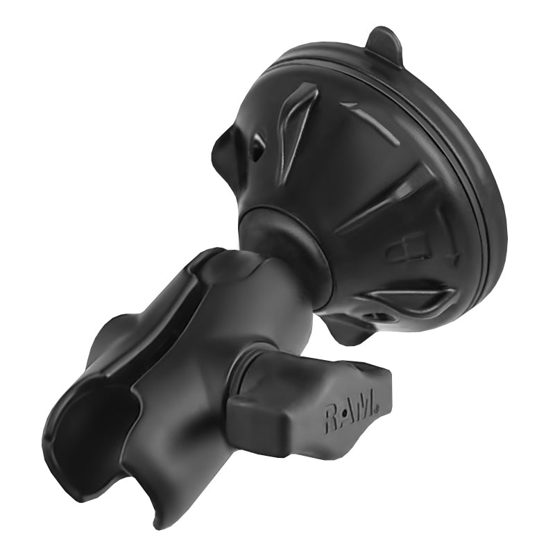 RAM Twist-Lock Suction Cup Base with Short Arm