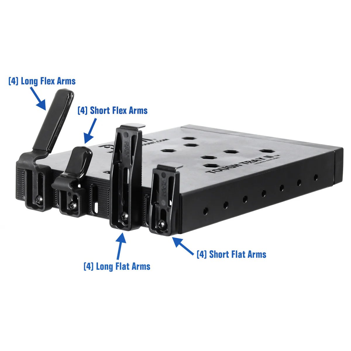 Ram Mount Tough-Tray II Universal Spring Loaded Netbook / Tablet Holder