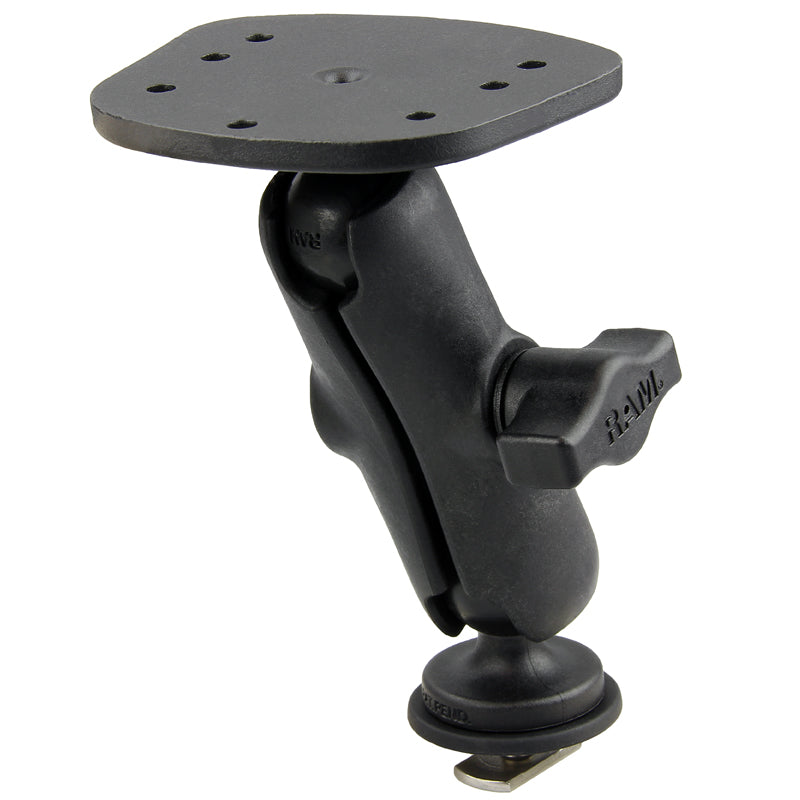 RAM Track Ball Mount for Eagle Cuda, Humminbird Piranha, Lowrance X-4 + More
