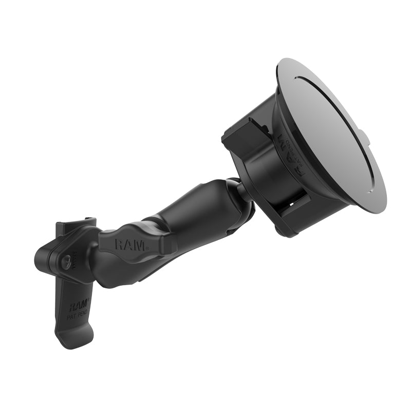 RAM Twist-Lock Suction Cup Mount with Garmin Spine Clip Holder