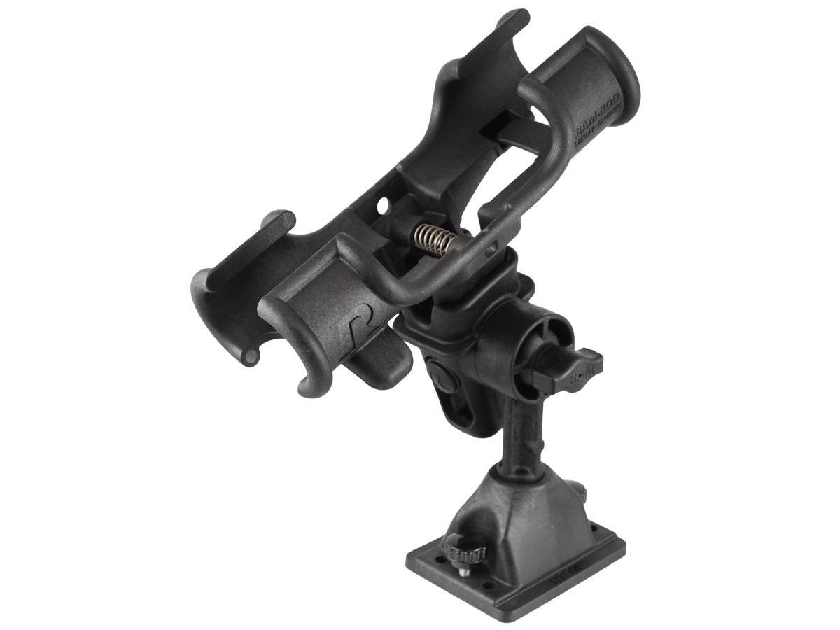 RAM Mount Light-Speed Fishing Rod Holder with Deck Track Base