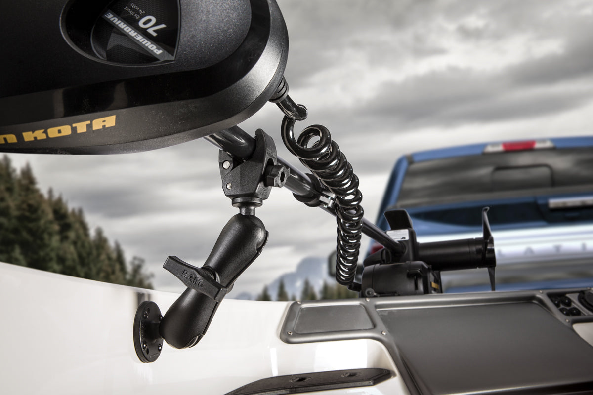 RAM Drill Down Tough Claw Trolling Motor Stabilizer Mount