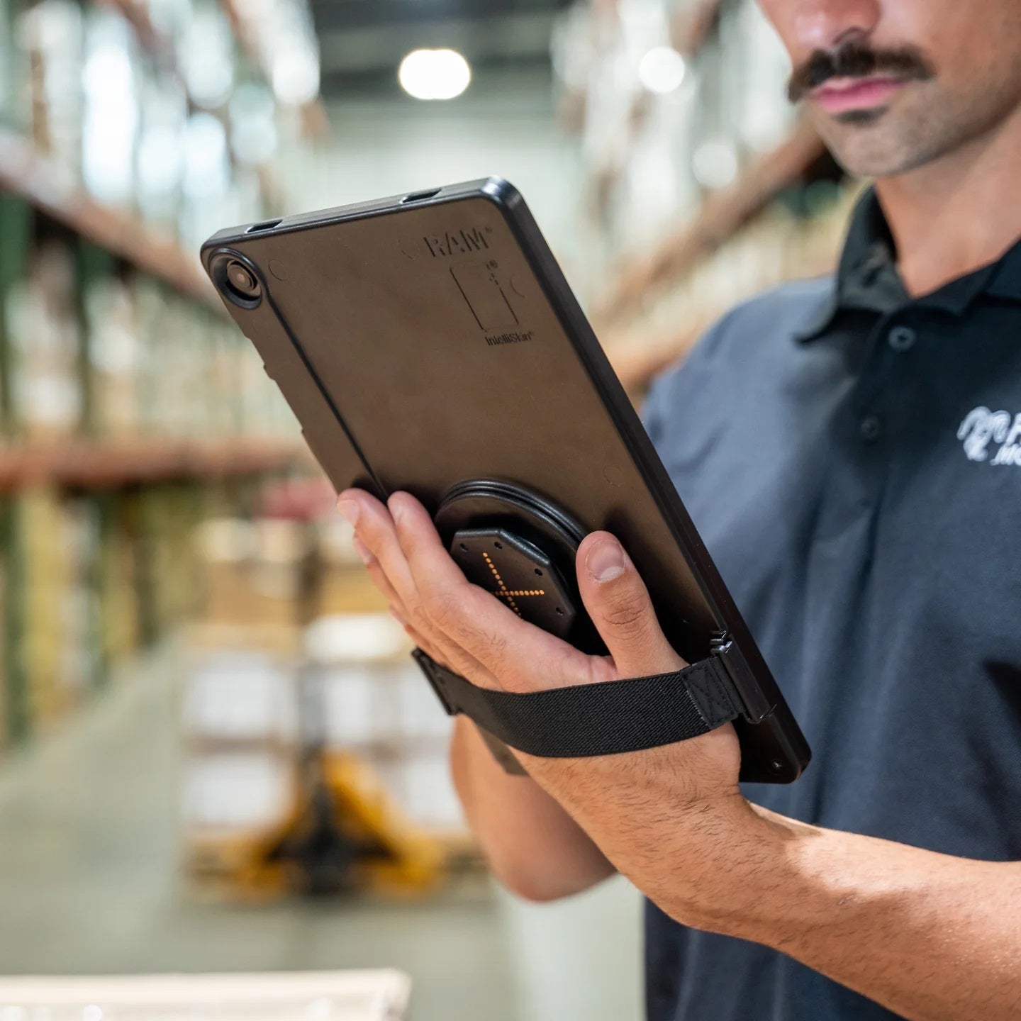 RAM IntelliSkin Thin-Case for Samsung Tab A9+ with Rear Pogo Pads