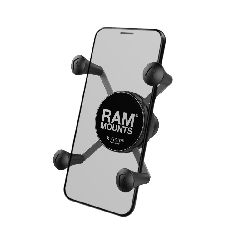 RAM® X-Grip Universal Phone Holder with 1" Ball – B-Size Cradle for Smartphones