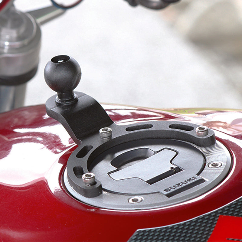 RAM Mount Motorcycle Gas Tank Small Base with Short Arm and Diamond Base