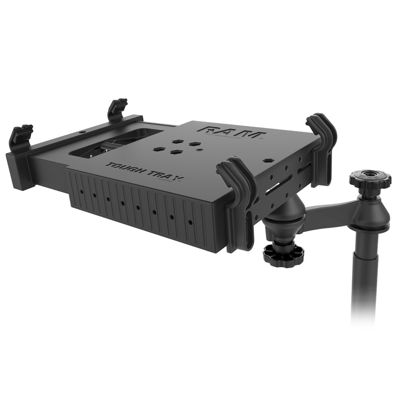 RAM No-Drill Laptop Custom Mount for 2015-24 Ford F150, Transit Connect + More