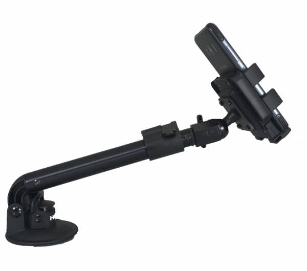 Havis Universal Rugged Phone Cradle with Telescoping Suction Cup Mount