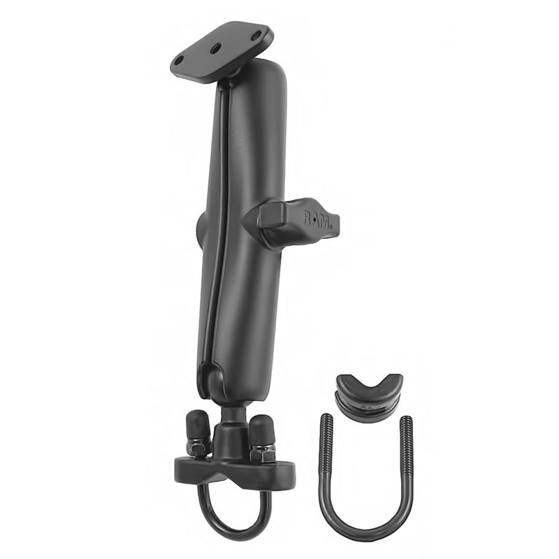 RAM® Handlebar U-Bolt Double Ball Mount – B Size Long Arm