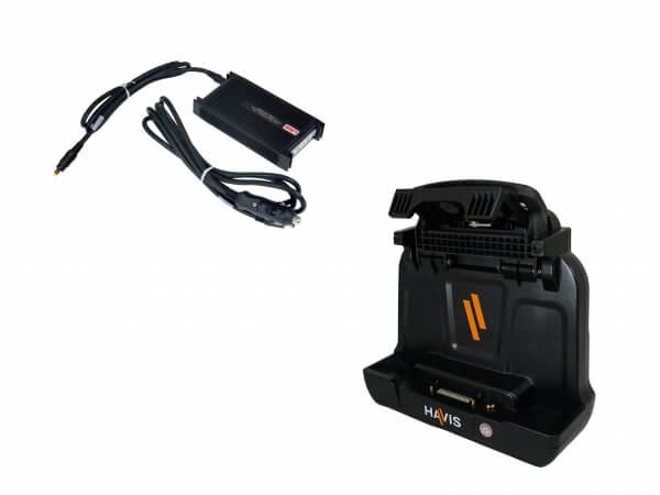 Havis Docking Station For TOUGHBOOK G2 & G1 Tablet With Standard Port Replication & Dual Pass-Through Antenna Connections & LIND Power Supply