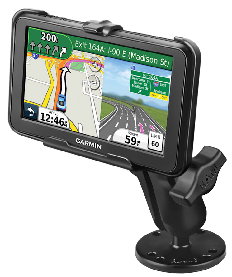 RAM Drill Down 1" Ball Mount for Garmin nuvi 50 & 50LM