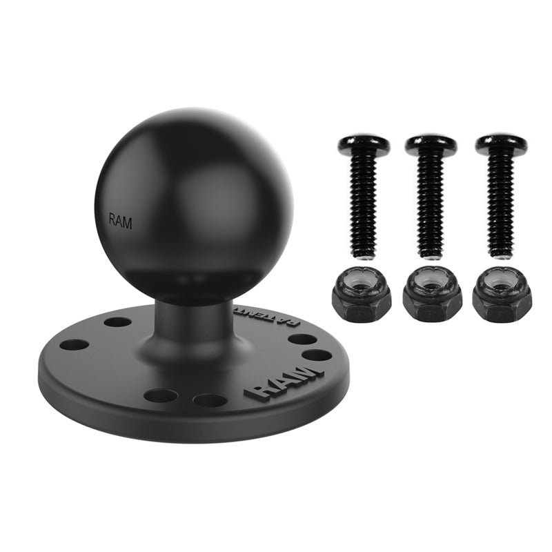 RAM® Garmin Fishfinder Adapter with C Size 1.5" Ball and Round Plate | RAM-202-G4U
