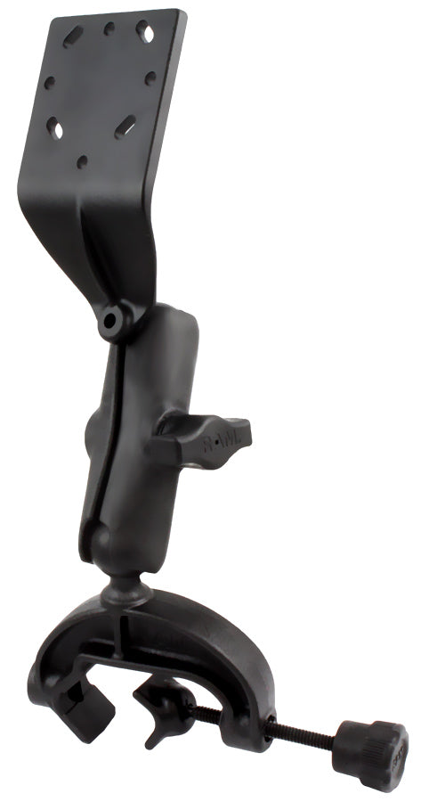 RAM Yoke Clamp Composite Mount with Angled Extension Plate