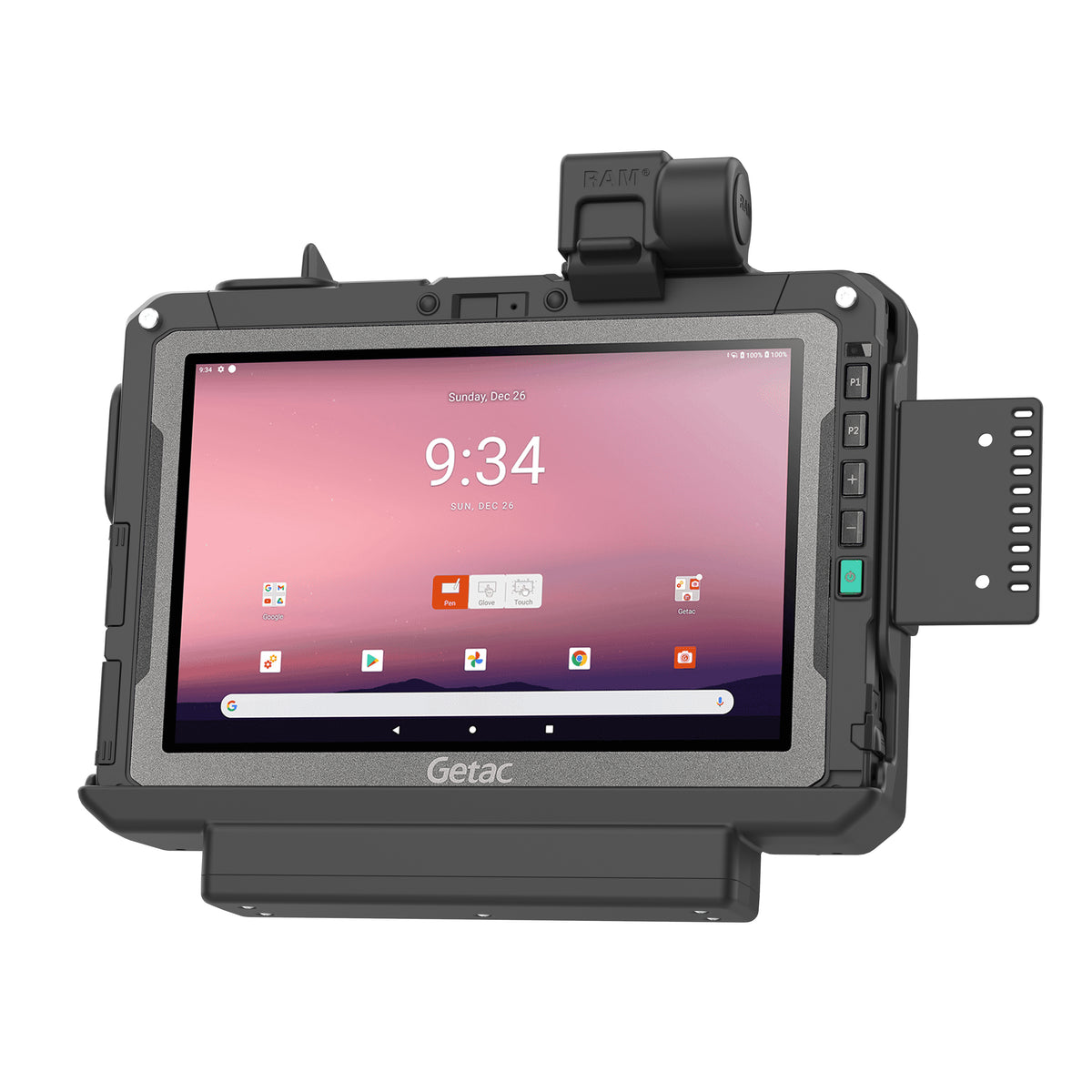 RAM Form-Fit Tablet Holder for Getac ZX10 – RAM-HOL-GE4U